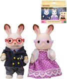 Sylvanian Families Chocolate králíci babička a dědeček set 2 figurky v krabici
