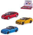 Auto model 1:38 BMW i8 / Z4 / M8 13cm PB kov 3 druhy rzn barvy