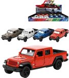 WELLY Auto model Jeep Gladiator 2020 kov zptn chod 12cm 4 barvy