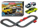 CARRERA Autodráha GO!!! Highway Chase 4,3m 147x120cm na baterie / trafo