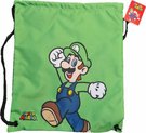 Sportovn vak Super Mario Luigi koln stahovac pytel na zda