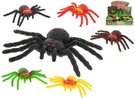 Pavouk strečový pružný 14cm plastové zvířátko 6 druhů