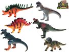 Dinosaurus 23-25cm pravk jetr na baterie Zvuk 6 druh plast