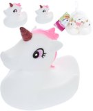 Jednorožec baby plastový set 3ks na koupání do vany do vody pro miminko