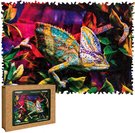 PUZZLER DEVO chvatn chameleon 30x21cm dekorativn skldaka 250 dlk