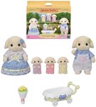 Sylvanian Families rodina Flora krlci s trojaty set 5 figurek krli rodinka