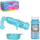 Bublifukovac pistole dtsk bublifukova s npln 50ml na baterie 2 barvy