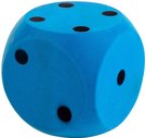 ANDRONI Kostka hrac soft mkk 10cm modr molitanov