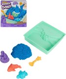 SPIN MASTER Kinetic sand Modr 450g tekut psek s podlokou a nstroji