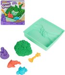 SPIN MASTER Kinetic sand Zelen 450g tekut psek s podlokou a nstroji