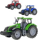 Traktor plastov 20cm zemdlsk stroj na setrvank 3 barvy