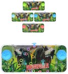Hra vodní Dinoworld navlékání kroužků na hroty 4 barvy plast