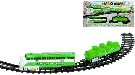 Vlakov drha 70cm set lokomotiva + vagn na baterie Svtlo Zvuk