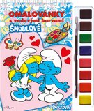 AKIM Omalovnky moulov omalovnky s vodovmi barvami a ttcem