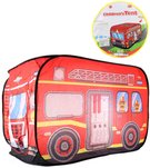 Stan dětský hasičské auto Hasiči 110x71x71cm v tašce na zip