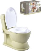 DOLU Dtsk toaleta XL baby WC svtle zelen na baterie Svtlo Zvuk