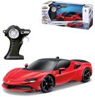 MAISTO RC Auto Ferrari SF90 Stradale na vyslaku 2,4GHz na baterie 1:24