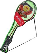 Plky na badminton set 2ks v sovanm pouzde na zip