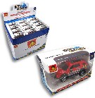 Auto City Collection 11cm dopravní prostředky 12 druhů Světlo Zvuk kov