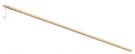 DŘEVO Hůlka dřevěný držák 60cm doplněk k lampionu