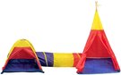 Adventure tent set 2 dtsk stany s prolzacm tunelem 340x112x135cm