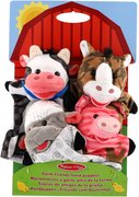PLYŠ Maňásek zvířátka farma 23cm set 4ks *PLYŠOVÉ HRAČKY*