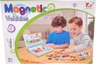 Stavebnice magnetick dopravn prostedky set 57 dlk v krabici