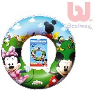 BESTWAY Nafukovací dětský plavací kruh Minnie a Mickey Mouse 56cm do vody