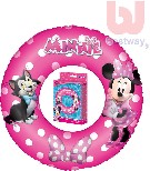 BESTWAY Kruh dtsk 56cm nafukovac plavac kolo Minnie do vody