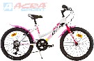 ACRA Kolo sportovn dtsk 20" Dino Bikes Junior blo-rov