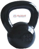 ACRA inka jednorun Kettlebell kovov 8 kg