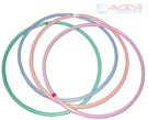 ACRA Obruč gymnastická hula hoop 70cm dětský fitness kruh 4 barvy