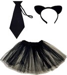 KARNEVAL aty sukn koka set s elenkou a kravatou *KOSTM*