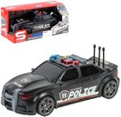 Auto sportovn policejn ern na setrvank policie na baterie Svtlo Zvuk