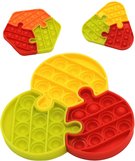 Hra Pop It puzzle antistresov 3 dlky skldaka Bubble Pops 3 druhy