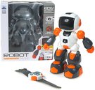 RC Robot na vyslaku chod tan na baterie nahrvn REC Svtlo Zvuk