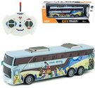 RC Autobus zjezdov na dlkov ovldn 27MHz na baterie Svtlo