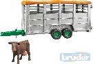 BRUDER 02227 (2227) Auto pepravnk na zvata set s figurkou krva model 1:16 plast