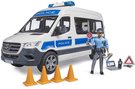 BRUDER 02683 Auto MB Sprinter dodvka Policie model 1:16 na baterie Svtlo Zvuk