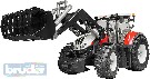 BRUDER 03181 (3181) Traktor STEYR 6300 Terrus čelní nakladač funkční model plast