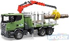 BRUDER 03524 (3524) Pepravnk na devo Scania PLAST