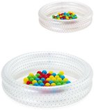 BESTWAY Set baby bazén kruhový nafukovací 91cm se soft míčky 50ks 2 barvy 51141