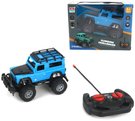 RC Auto Jeep ternn modr 1:24 na vyslaku 27MHz na baterie Svtlo