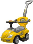 Odredlo auto lut chodtko a jezdtko s vodic ty 3v1 Baby Mix Mega Car