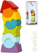 CUBIKA DEVO Baby stavebnice V balann set 8 dlk kostky pro miminko