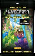 PANINI MINECRAFT 3 Starter set album + 3x booster sbratelsk karty v sku