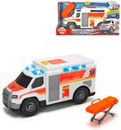 DICKIE Auto bl ambulance sanitka set s nostky na baterie Svtlo Zvuk