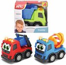 DICKIE ABC Baby pracovn auto Volvo 13cm s oima na baterie Svtlo Zvuk 3 druhy