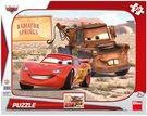 DINO Puzzle Blesk a Burk Auta (Cars) 12 dlk 30x23cm skldaka v krabici