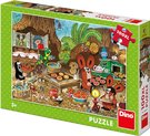 DINO Puzzle XL Krtek v kuchyni (Krteek) 100 dlk 47x33cm skldaka v krabici